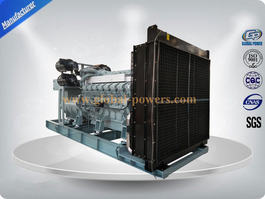 1400 Kw / 1750 Kva Diesel Generator Set Mitsubishi S16r-Pta Global Power Best Choice supplier