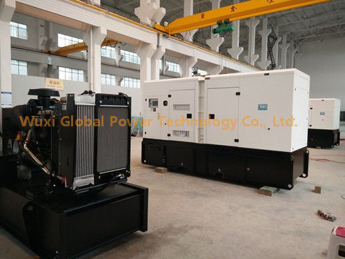250 KVA Perkins Soundproof Water - Cooled Diesel Generator Set 1300L supplier