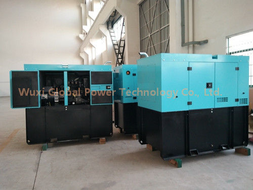 Low noise 200 KW Perkins Silent Diesel Generator Set 6 Cylinder Water Cooled Low fuel Consumption supplier