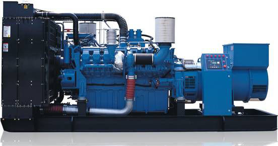 MTU Engine 12V2000G65 Heavy Duty Diesel Generator Set 24V DC Electric 50hz 600KW / 750KVA Prime supplier