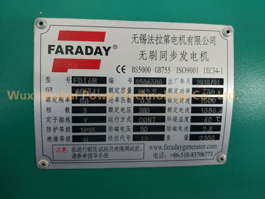 Standby Power 640KW Cummins Open Diesel Generator 50 HZ / 60 HZ With FARADAY Alternator supplier