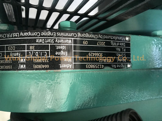 650 KVA / 520 KW Cummins Open Diesel Generator Set 50 HZ / 60 HZ Customized By Water Cooled supplier