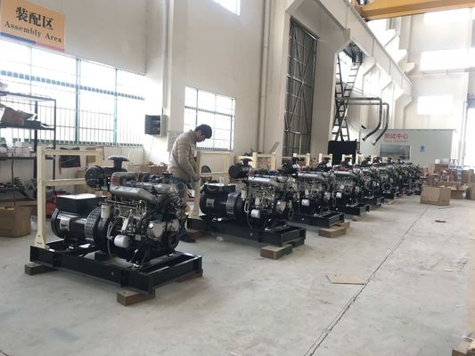 Compact Turbocharged 63kva FAWDE Open Diesel Generator With H insulation class alternator supplier