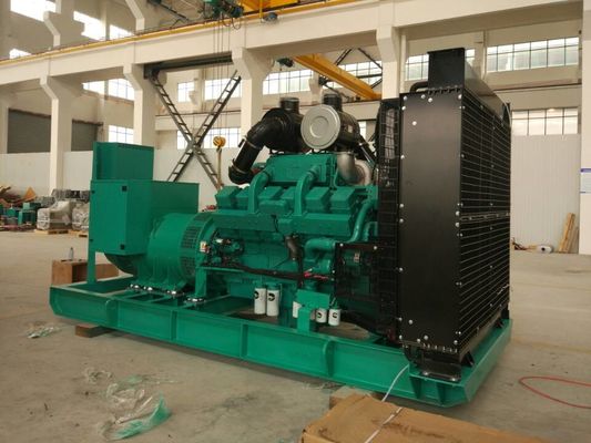 50Hz 3 Phase 4 Wire 470KW / 588KVA Water cooled Diesel Generator Set With IP23 Meccalte Brushless Alternator supplier